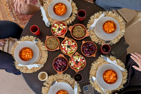 Marrakech: Agafay Camel Ride, Pool & Lunch or Dinner Show Evening Sunset Camel Ride & Pool & Dinner Show