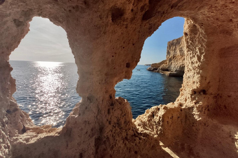 Au départ de Lisbonne : Algarve, grotte marine de Benagil et visite d&#039;une jounée à Lagos