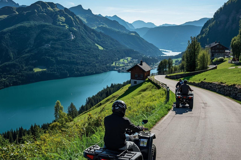 Interlaken: Quad Tour to Iseltwald and Lake Brienz