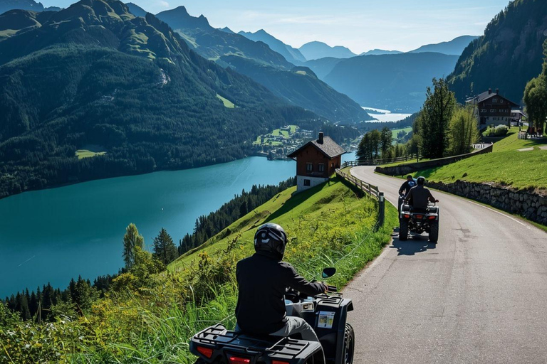 Interlaken: Quad Tour to Iseltwald and Lake Brienz