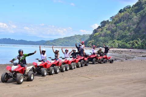 From San Jose: Jungle, Beach and River ATV Adventure