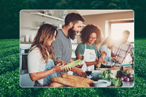 Kathmandu: Local Tea and Dal-Bhat Cooking Class