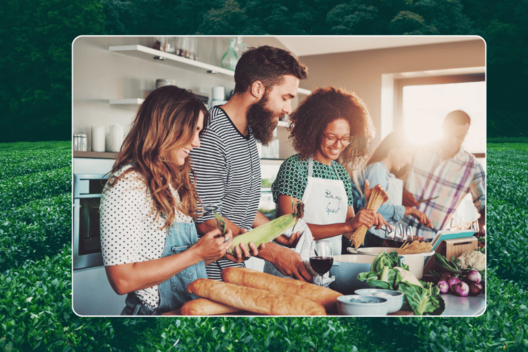 Kathmandu: Local Tea and Dal-Bhat Cooking Class