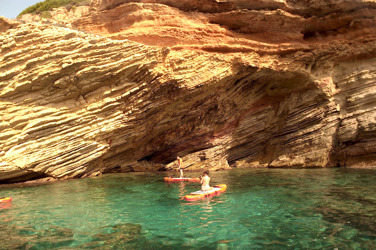 Paddle surf al atardecer, Cuevas, Snorkel y Cava