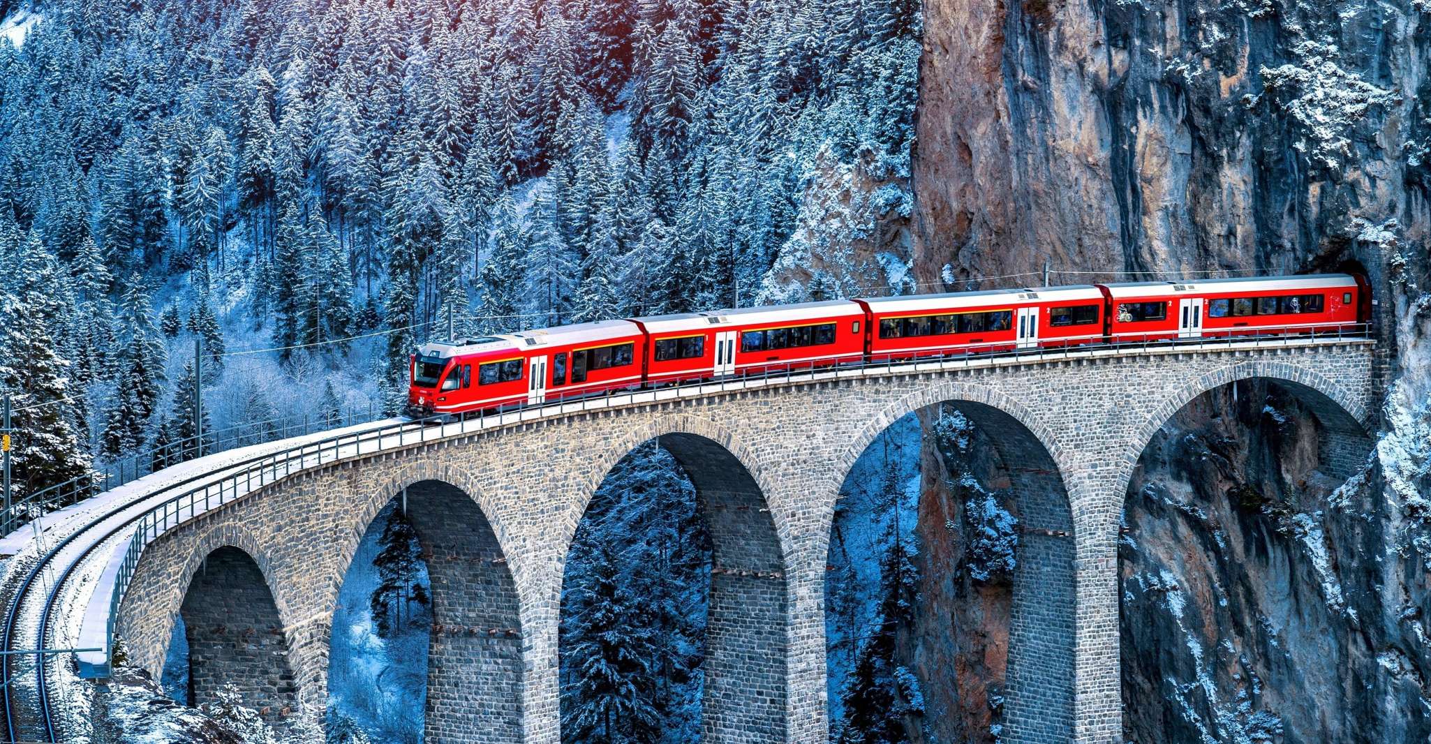 From Milan, St Moritz & Alps Day Trip with Bernina Red Train - Housity