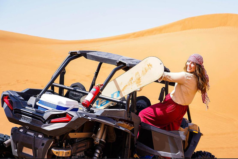 Doha: ATV/ Quad Biking, 4x4 Safari, Camel Ride/ Sandboarding Group Tour With Hotel Transfers