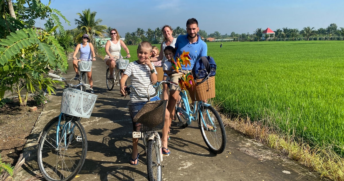Best Family & Friend Day Trips and Activities in Vietnam 104 VIP Mekong Delta Adventure Cycling-Kayaking Private Day Trip