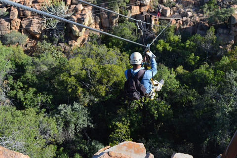 Joanesburgo: Tour de Zipline e Berço da HumanidadeJoanesburgo: passeio de tirolesa e Berço da Humanidade