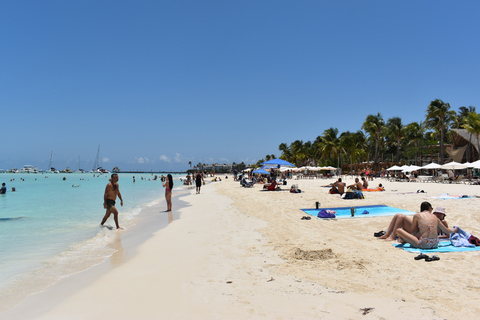 Isla Mujeres: Catamaran Tour, Playa Norte & Snorkel in reef Tour from Playa del Carmen