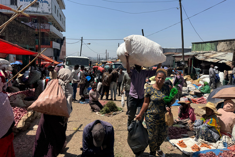 Addis Abeba: Mercato Markt und Sightseeing Tour