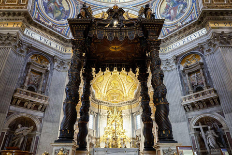 Rom: Petersdom mit reserviertem Eintritt + AudioguideRom: Reservierter Eintritt in den Petersdom + Audioguide