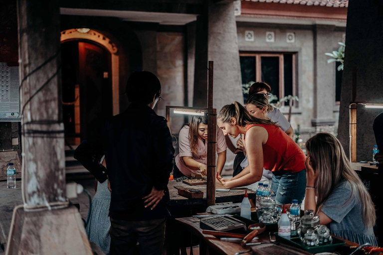 Ubud: 2-Hour Make Your Own Silver Jewellery Class