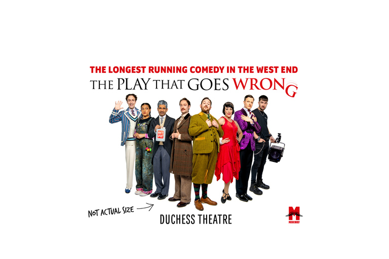 London's West End: Ticket to The Play That Goes Wrong Best Available Stalls - Peak