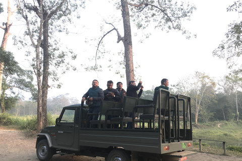 3 noites e 4 dias no Parque Nacional de Chitwan com estadia de uma noite na torre