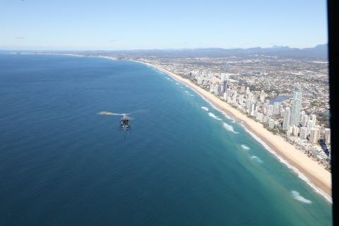 Gold Coast : Vol panoramique en hélicoptère de la ville côtière