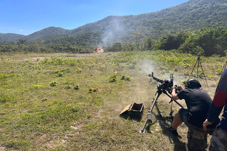 Kambodscha Schießen RPG Raketenwerfer Phnom Penh