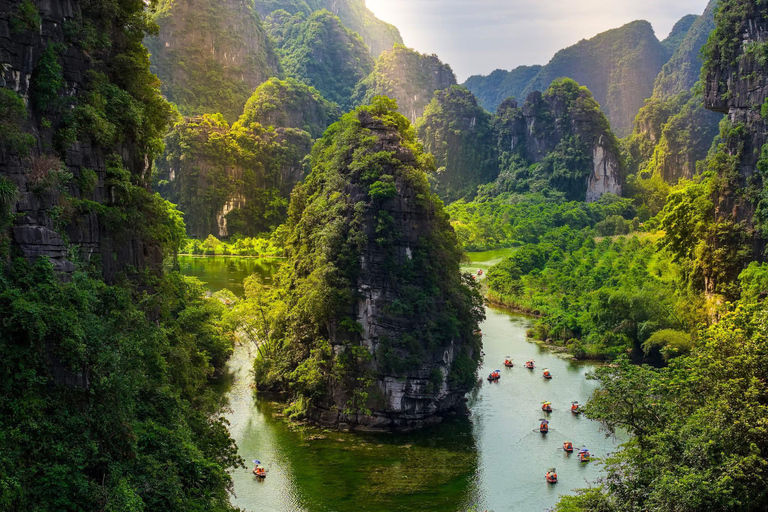 Hanoi: Thai Vi Temple or Tam Coc & Mua Cave & Hoa Lu & Cycle Hanoi: Ninh Binh, Hoa Lu, Tam Coc, Mua Cave, Buffet & Cycle