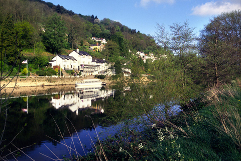 Wye Valley och Tintern Abbey från Cardiff