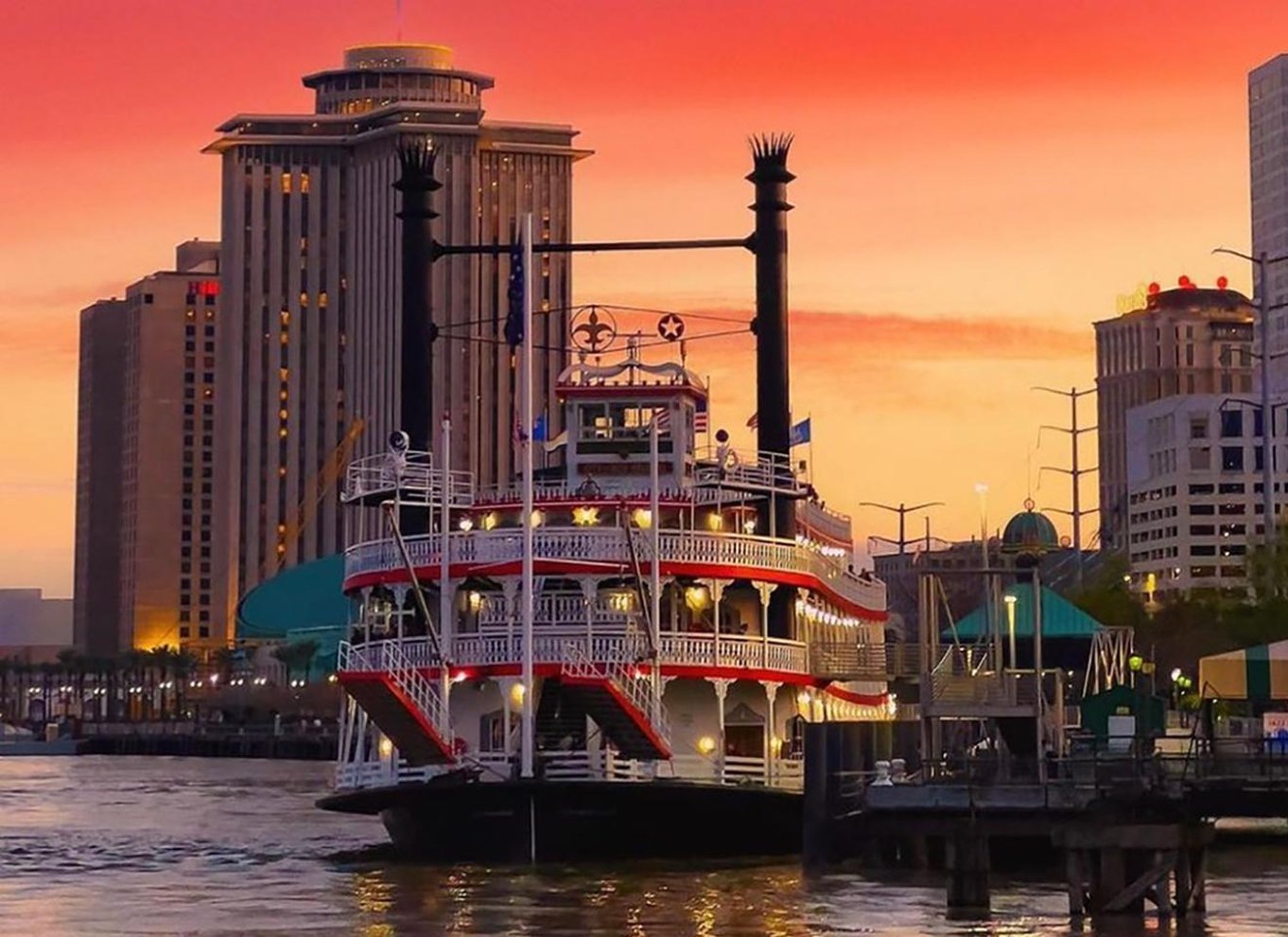 New Orleans: Aftensejlads med jazz + valgfri middag
