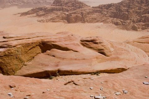 Wadi Rum: 8-godzinna wycieczka jeepem, wielbłąd, sandboarding i lunchPrywatna 8-godzinna wycieczka jeepem bez przejażdżki na wielbłądzie