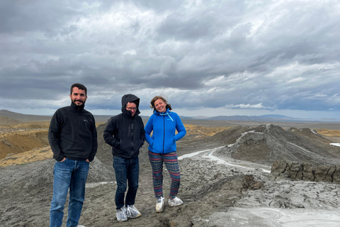 From Baku: Gobustan UNESCO Site & Mud Volcanoes Day Trip GROUP Gobustan & Mud Volcanoes