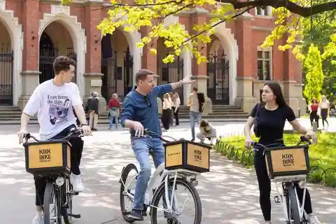 Discover Krakow’s Old Town on a Guided Bike Tour