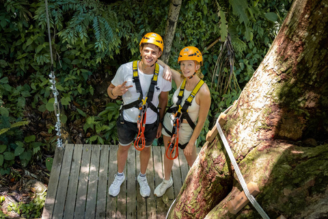 Phuket : Zipline+ATV By Erawan Patong Seaview ZiplineZipline EP. 2 + ATV 60 Min. Zeitdauer 3.00 Std.