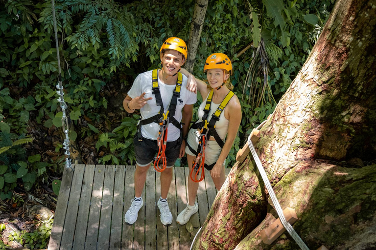 Phuket : Zipline+ATV di Erawan Patong Seaview ZiplineZipline EP. 2 + ATV 45 Min Durata 2,45 ore.