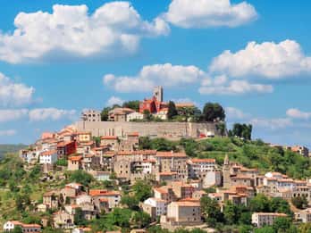 Ab Rovinj: Rovinj, Motovun und Grožnjan Tagestour