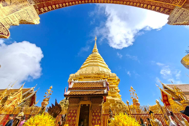 Chiang Mai: Doi Suthep Temple & Hmong Village Tour Tour with Meeting point (Mcdonald Nimman)