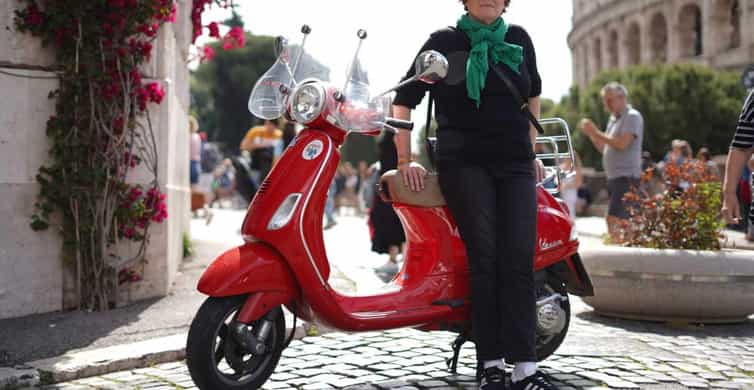Vespa Rue De Rome Vespa Voyage: Scenic Routes of Rome | GetYourGuide