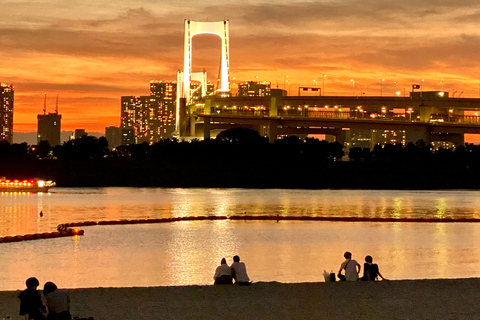 Tokyo: Create Your Japanese Name with Beach & Skyline Views
