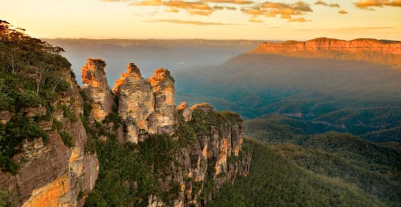 Sydney: Wasserfall-Buschwanderung und Tagesausflug zum Sonnenuntergang in die Blue Mountains