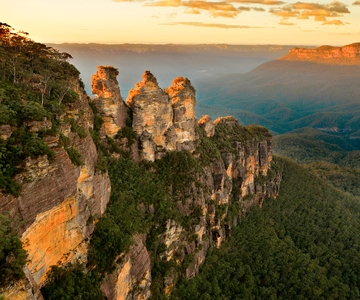 Sídney: excursión de un día a pie por las cascadas y al atardecer en las Montañas Azules