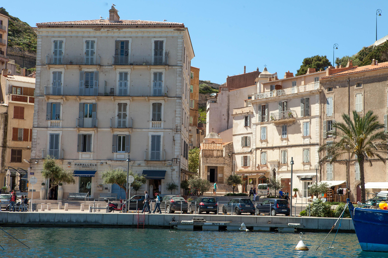 From Santa Teresa Gallura: Corsica and Bonifacio Boat Tour
