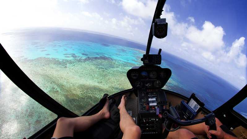 Cairns: Creuer per la Gran Barrera de Corall i Vol panoràmic en helicòpter