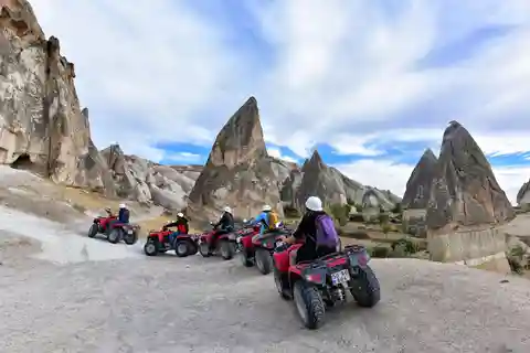 Cappadoce Excursion en quad au coucher du soleil