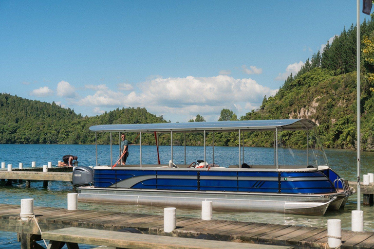 Rotorua Ziplines: Rafting + Hot Pool Combo - FREE Sauna