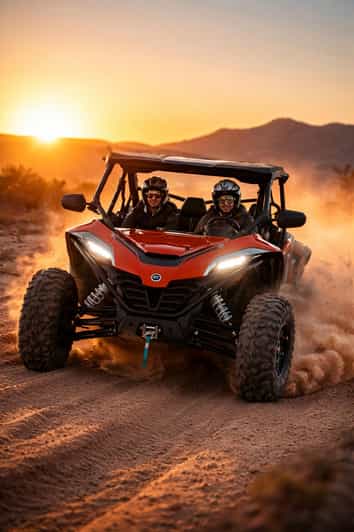 Marrakech: aventura privada en buggy por el desierto de Agafay con té - buggy