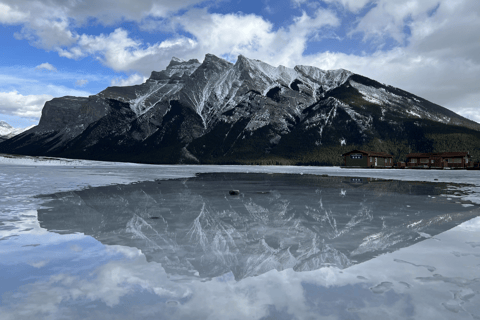 Lac Louise, randonnée glaciaire au canyon Johnston, ville de Banff, chutes Bow