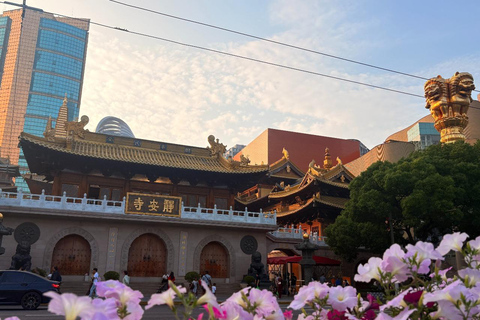 Shanghai: Jing'an Temple & Tech Robotics half-day Tour Shanghai: Jing'an Temple & Robotics Guided Tour