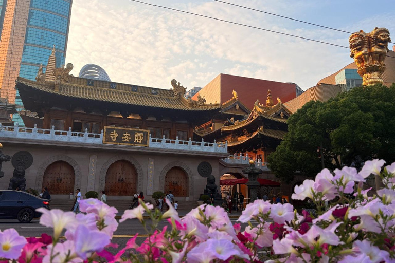 Shanghai: Jing'an Temple & Tech Robotics half-day Tour Shanghai: Jing'an Temple & Robotics Guided Tour