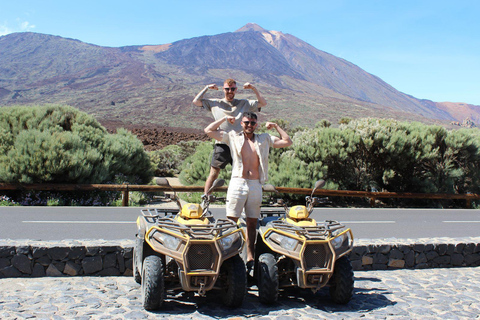 Tenerife : excursion en QUAD hasta el volcan El TEIDE