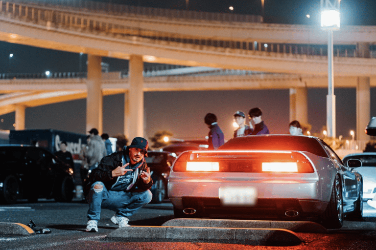 Tokio: Experiencia en coche en la zona de aparcamiento de Daikoku 大黒PATokio: Experiencia en coche Daikoku