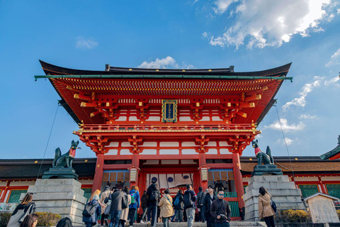 Endagstur till Kyoto, Nara, Fushimi Inari-helgedomen och Arashiyama