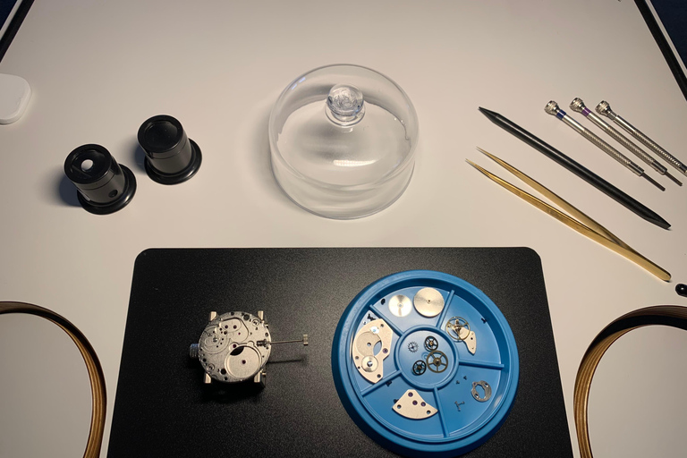 Switzerland: Mobile Introductory Watchmaking Workshop Switzerland: Mobile watchmaking workshop