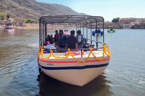 Jaipur: Speed Boat, Amber Walking Tour & Sunset with Pickup Speed Boat With Amber Walking Tour