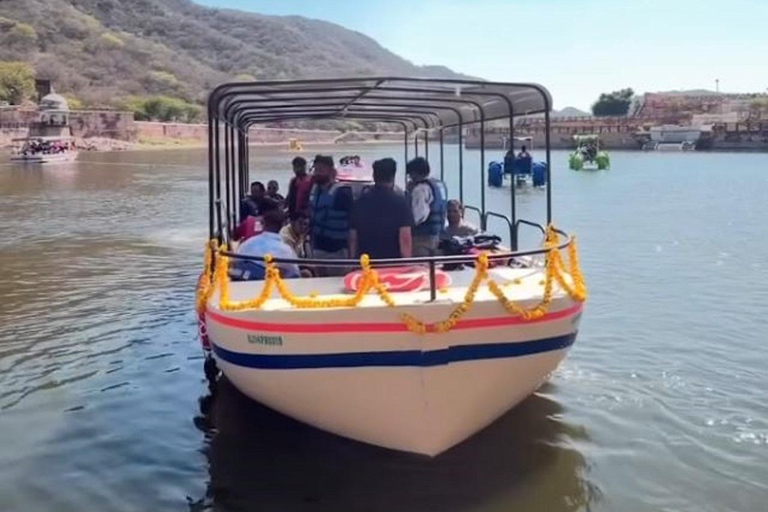 Jaipur: Speed Boat, Amber Walking Tour & Sunset with Pickup Speed Boat With Amber Walking Tour