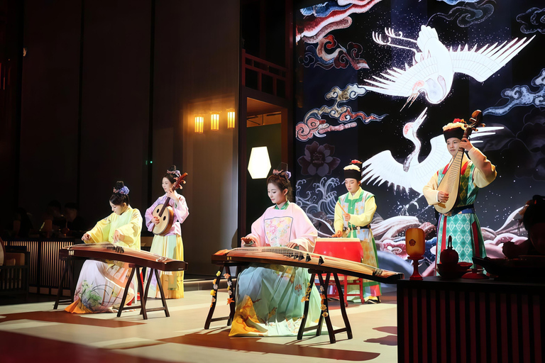 Guangzhou: Silk Road Show with Dinner & Costume Rental SVIP Seat Only Meal