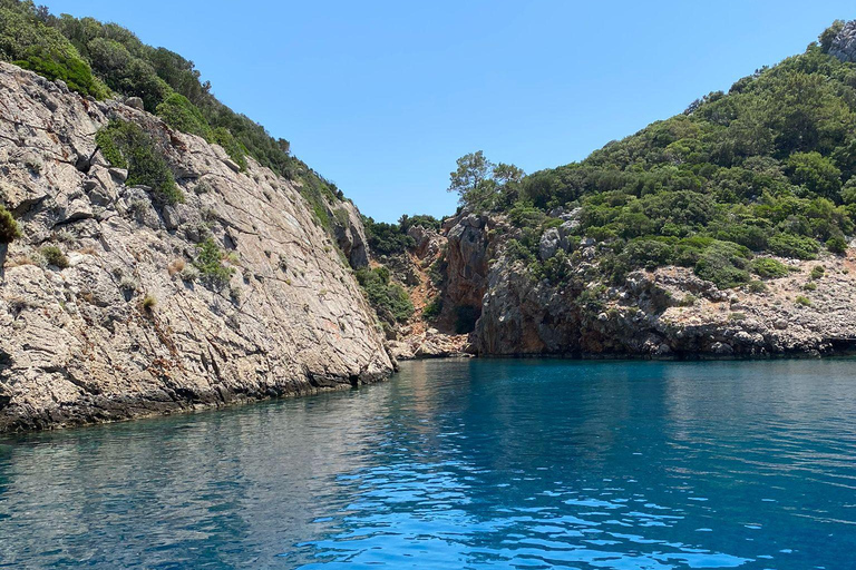 Antalya&amp;Kemer: Tour in barca di Suluada, Baia di Adrasan, Spiaggia delle MaldiveTrasferimento da Alanya